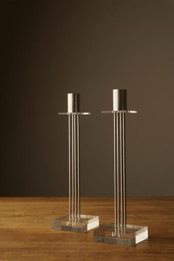 Vintage Candle Holders by Studio Ten Eick,1989 Setof2) beschikbaar voor biedingen