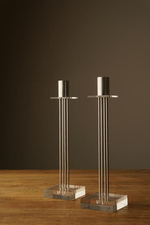 Vintage Candle Holders by Studio Ten Eick,1989 Setof2), Huis en Inrichting, Woonaccessoires | Kandelaars en Kaarsen, Zo goed als nieuw