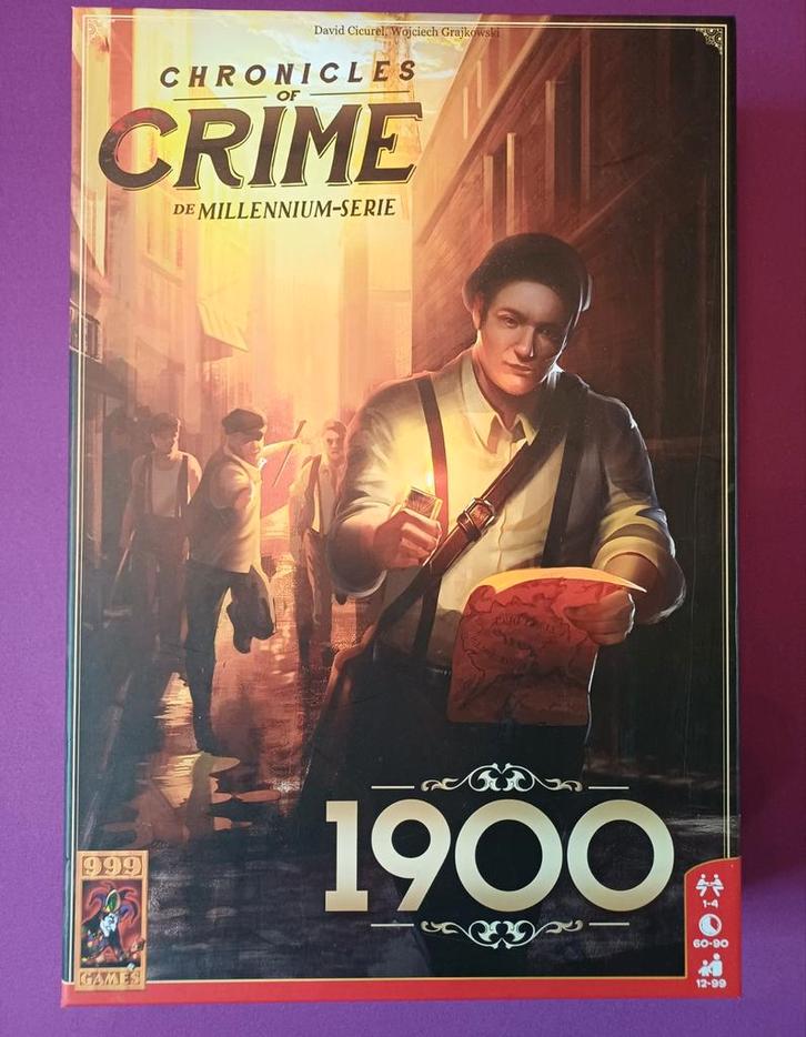 Chronicles of crime 1900, Hobby en Vrije tijd, Gezelschapsspellen | Bordspellen, Zo goed als nieuw, Ophalen of Verzenden