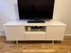 Witte TV Meubel, Ophalen, 150 tot 200 cm, Zo goed als nieuw, Minder dan 100 cm