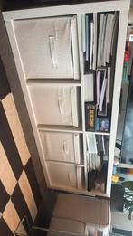 Ikea Kallax incl manden, Ophalen, Zo goed als nieuw