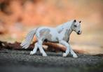 Schleich grijze rijpony repaint, bont, Ophalen of Verzenden, Zo goed als nieuw, Paard, Beeldje of Figuurtje