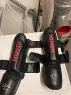 Kickbox scheenbeschermers - Nihon Sport, Sport en Fitness, Overige, Vechtsportbescherming, Ophalen of Verzenden, Zo goed als nieuw