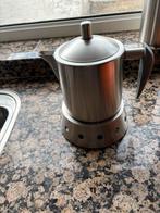 Daalderop RVS Theepot met Rechaud - Zo Goed Als Nieuw!, Ophalen, Zo goed als nieuw