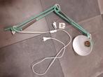Ikea Tertial bureaulamp groen klem retro, Ophalen of Verzenden, Zo goed als nieuw, Metaal, 50 tot 75 cm