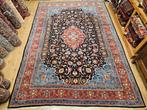 Vintage handgeknoopt perzisch tapijt sarough 353x25p, 200 cm of meer, 200 cm of meer, Gebruikt, Rechthoekig