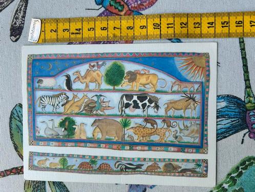 347. Kaart illustr Jane Ray The Ark van Noach, Verzamelen, Ansichtkaarten | Themakaarten, Ongelopen, Ophalen of Verzenden