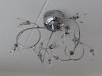 Zilverkleurige plafonlamp, Huis en Inrichting, Lampen | Plafondlampen, Ophalen