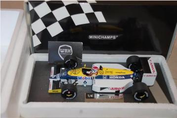 SUPER SALE !! 1:18 WILLIAMS FW11 F1 PIQUET Minichamps WRH beschikbaar voor biedingen
