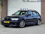 BMW 3-serie Touring 330i e46 Lci M Trekhaak Leder Stoelverwa, Auto's, Automaat, Gebruikt, Blauw, Traction-control