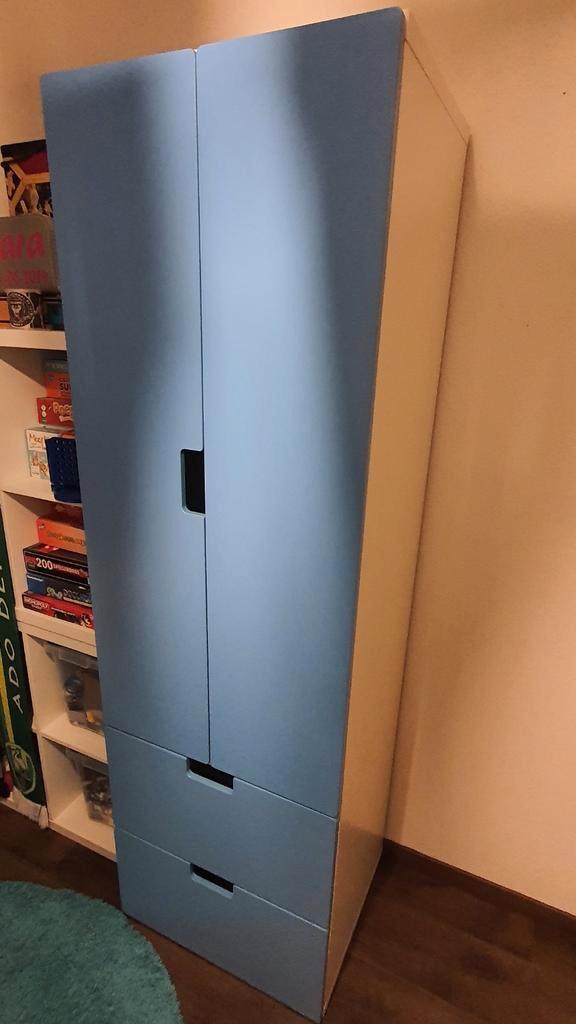 IKEA Stuva Kast met Blauwe Deuren, Huis en Inrichting, Kasten | Kledingkasten, 50 tot 100 cm, 25 tot 50 cm, Ophalen