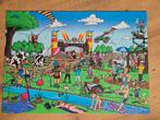 Puzzel 1000 stukjes 'Achterhoek', Hobby en Vrije tijd, Ophalen of Verzenden, 500 t/m 1500 stukjes, Zo goed als nieuw