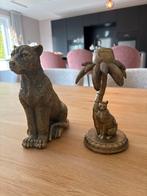Panter Beeldje & Kaarsenhouder, Ophalen of Verzenden, Zo goed als nieuw, Dier