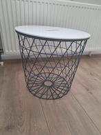 Bijzettafeltje, Huis en Inrichting, Tafels | Bijzettafels, Ophalen, Minder dan 45 cm, Minder dan 55 cm, Rond
