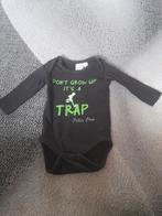 Zwarte peter pan romper Maat 50-56, Kinderen en Baby's, Babykleding | Maat 50, Ophalen of Verzenden, Disney, Jongetje of Meisje