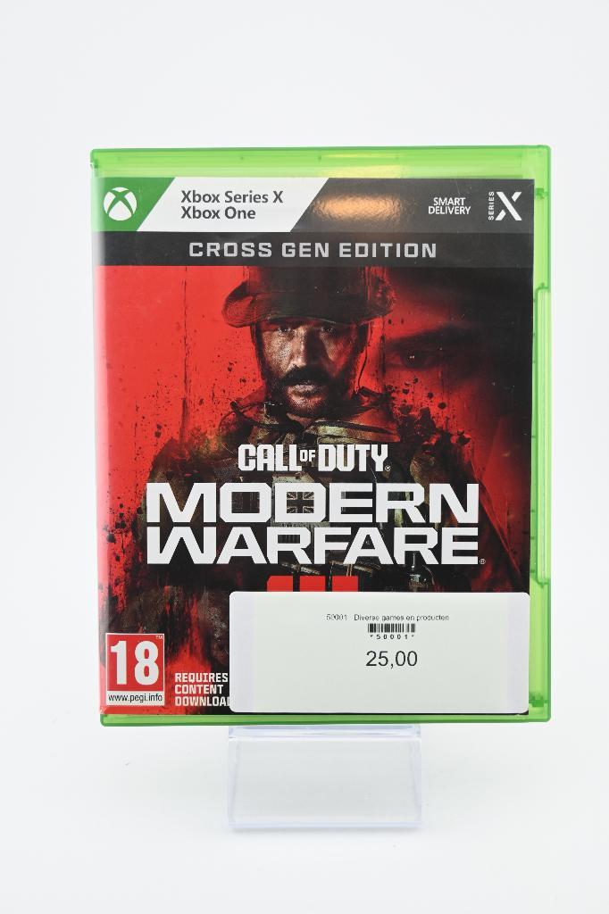 CALL OF DUTY MODERN WARFARE 3 XBOX ONE / X, Spelcomputers en Games, Games | Xbox One, Zo goed als nieuw, Shooter, 3 spelers of meer