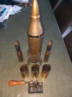 Lotje Trench Art WO1 enz,  origineel, Verzamelen, Ophalen of Verzenden, Landmacht, Duitsland