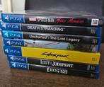 Playstation 4 games bundel., 1 speler, Zo goed als nieuw, Vanaf 16 jaar, Ophalen