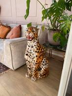 Luipaard bruin wit beeld groot Italië Italiaans handgemaakt, Ophalen