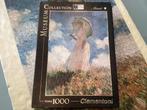 Puzzle Monet (Clementoni museum collection, 1000 stukjes), Ophalen of Verzenden, 500 t/m 1500 stukjes, Gebruikt, Legpuzzel