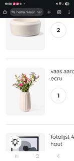 Hema vaas gezocht, Huis en Inrichting, Woonaccessoires | Vazen, Ophalen of Verzenden, Overige kleuren, Glas, Minder dan 50 cm