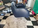 Young International design fauteuil, Ophalen, Gebruikt, 75 tot 100 cm, Leer