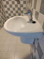 Wasbak badkamer + kraan, Doe-het-zelf en Verbouw, Wastafel, Gebruikt, Ophalen