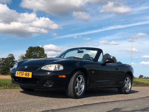 Mazda MX-5 NBFL 1.9l AUTOMAAT 2000 Zwart, Auto's, Mazda, Particulier, Benzine, Cabriolet, Automaat, Geïmporteerd, Zwart, Achterwielaandrijving