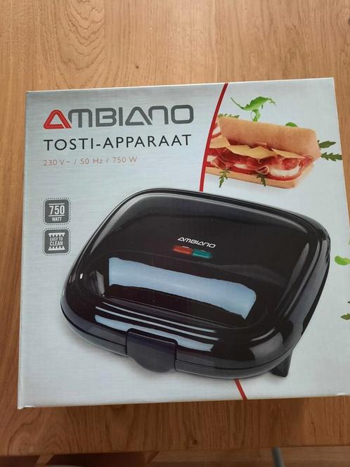 NIEUW tosti apparaat
Nog in de ongeopende verpakking, Witgoed en Apparatuur, Contactgrills, Nieuw, Ophalen of Verzenden