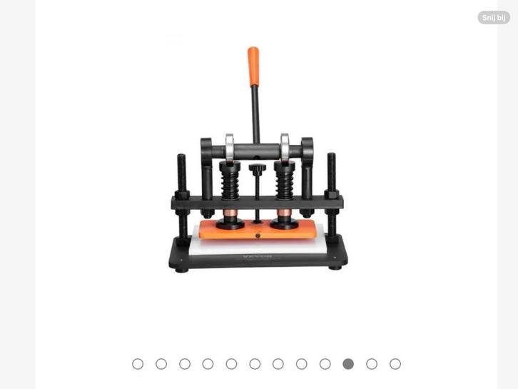 Ponsmachine, Hobby en Vrije tijd, Overige Hobby en Vrije tijd, Zo goed als nieuw, Ophalen of Verzenden