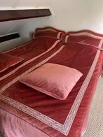 Franse boxspring 180 bij 2 meter, Ophalen, Zo goed als nieuw, Tweepersoons