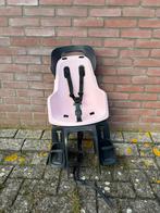 Bobike Fietsstoeltje Achter - Roze, Ophalen, Achterzitje, 9 t/m 18 kg, Gebruikt