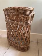 Paraplubak riet rotan wicker Riviera Maison style, Ophalen, Gebruikt
