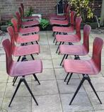 prachtige vintage Thur op seat pagholz stoelen schoolstoelen, Ophalen, Gebruikt, Bruin, Vijf, Zes of meer stoelen