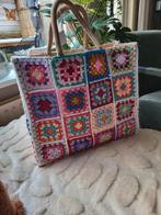 Gehaakte jutte tas, Ophalen of Verzenden, Zo goed als nieuw