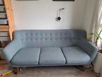 Bank blauw, Huis en Inrichting, Ophalen, Gebruikt, 75 tot 100 cm