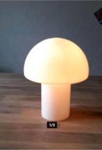 vintage Peill & Putzler tafellamp pilzlamp 70er, Huis en Inrichting, Lampen | Tafellampen, Ophalen, 70er, Minder dan 50 cm, Glas