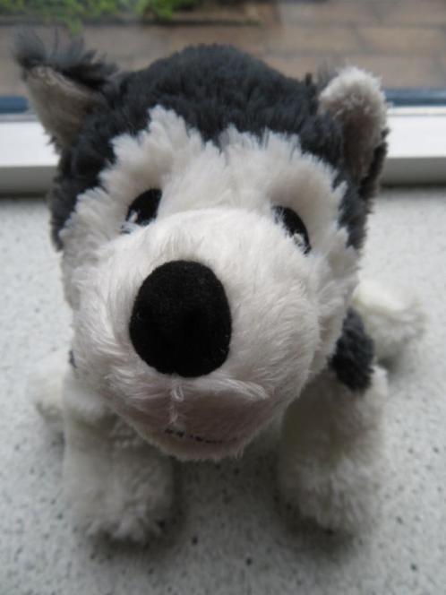 Husky Huskie hond van IKEA Livlig meet ca 26 cm velours, Kinderen en Baby's, Speelgoed | Knuffels en Pluche, Zo goed als nieuw