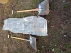 2 graanscheppen sneeuw stro zaagsel mest hooi schep Talen, Ophalen, Nieuw