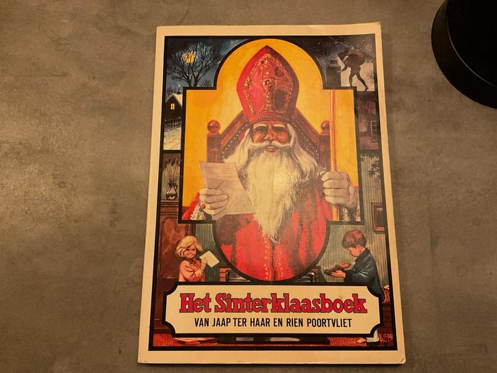 Sinterklaasboek en kerstboek vintage 1969 Rien Poortvliet, Diversen, Sinterklaas, Ophalen of Verzenden