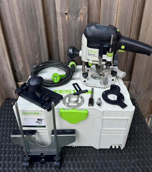 Hele nette Festool bovenfrees OF 1010 ebq-plus + accessoires, Doe-het-zelf en Verbouw, Gereedschap | Freesmachines, Zo goed als nieuw