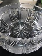 Vintage schaal kristallen glas Tsjechië jaren’60 wondermooi, Overige kleuren, Ophalen of Verzenden, Minder dan 50 cm, Glas