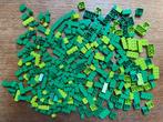Lot LEGO 250 Bricks in groen en lime diverse afmetingen, Ophalen of Verzenden, Gebruikt, Losse stenen, Lego