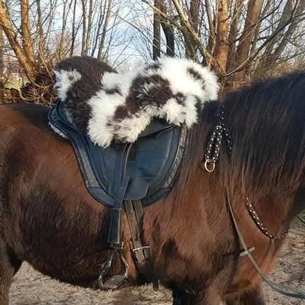 Klok Schapenwollen seatsaver BF maat 1 / ghost maat piccolo, Dieren en Toebehoren, Paarden en Pony's | Overige Paardenspullen