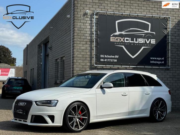Audi RS4 Avant 4.2 FSI Quattro 450PK+ Nieuwe Motor/Carbon/Ca, Auto's, Audi, Bedrijf, Te koop, RS4, 4x4, ABS, Airbags, Airconditioning