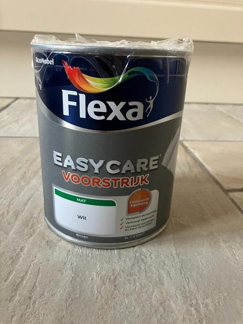 Flexa Easycare voorstrijk wit 1L, Doe-het-zelf en Verbouw, Verf, Beits en Lak, Nieuw, Verf, Minder dan 5 liter, Wit, Ophalen