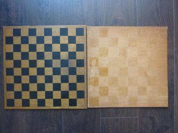 jaren 40 50 handgemaakt schaakbord indische theedoos dambord