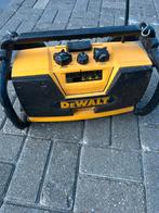 Dewalt bouwradio radio accu, Ophalen of Verzenden, Gebruikt, Bouwradio