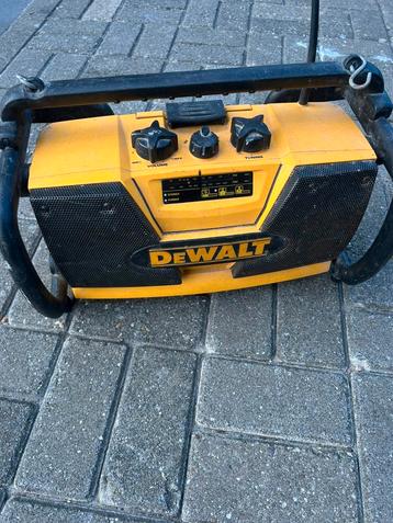 Dewalt bouwradio radio accu beschikbaar voor biedingen