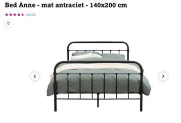 GRATIS 140cm bed (incl. lattenbodem)